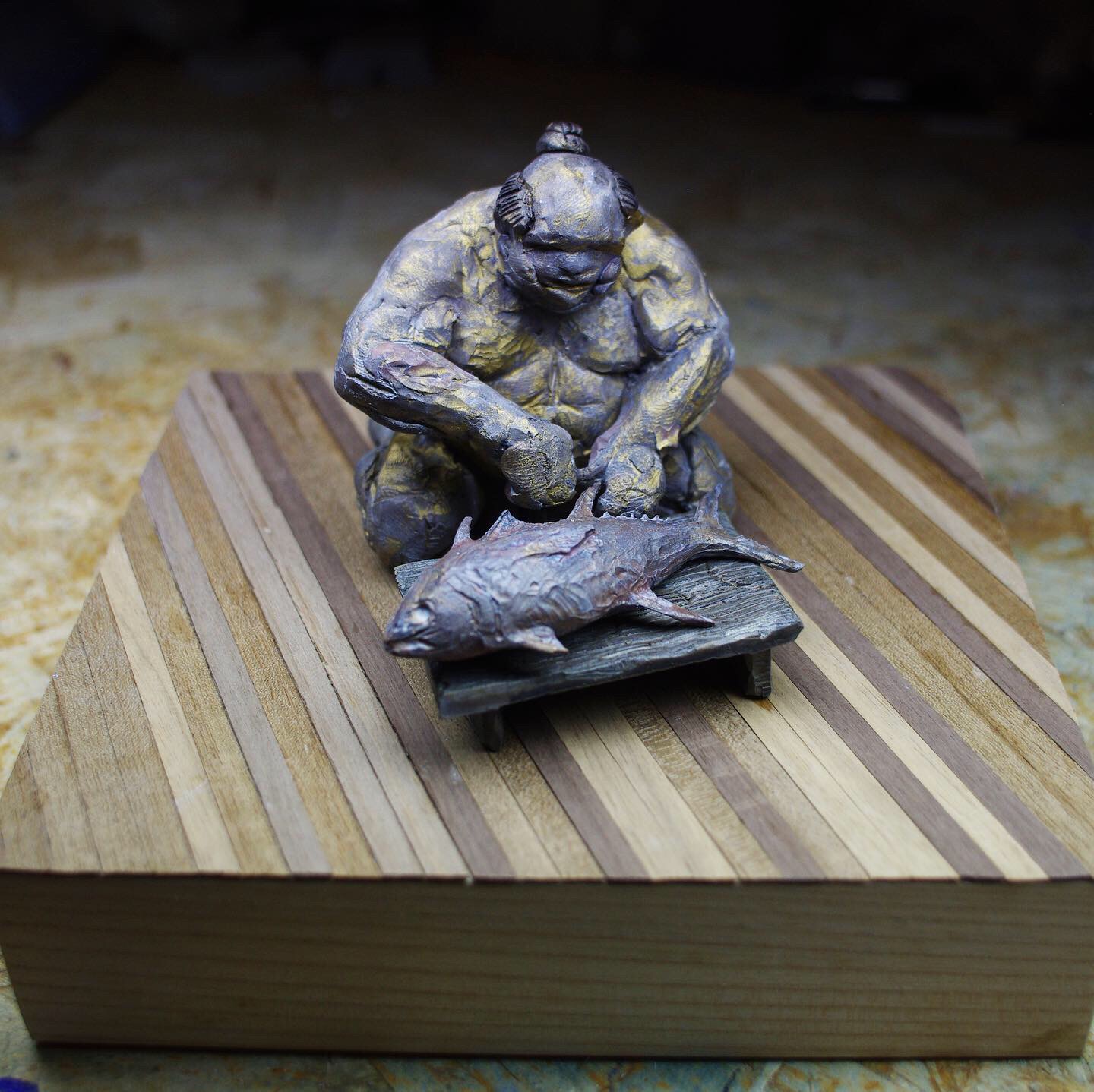 Sulpture, carving, clay,